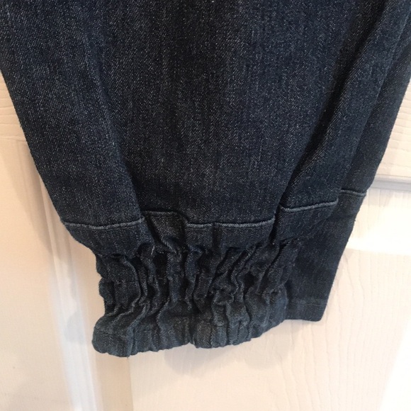 Eckored denim size 13/14 jeans w/ elastic @ cuffs - Picture 6 of 7